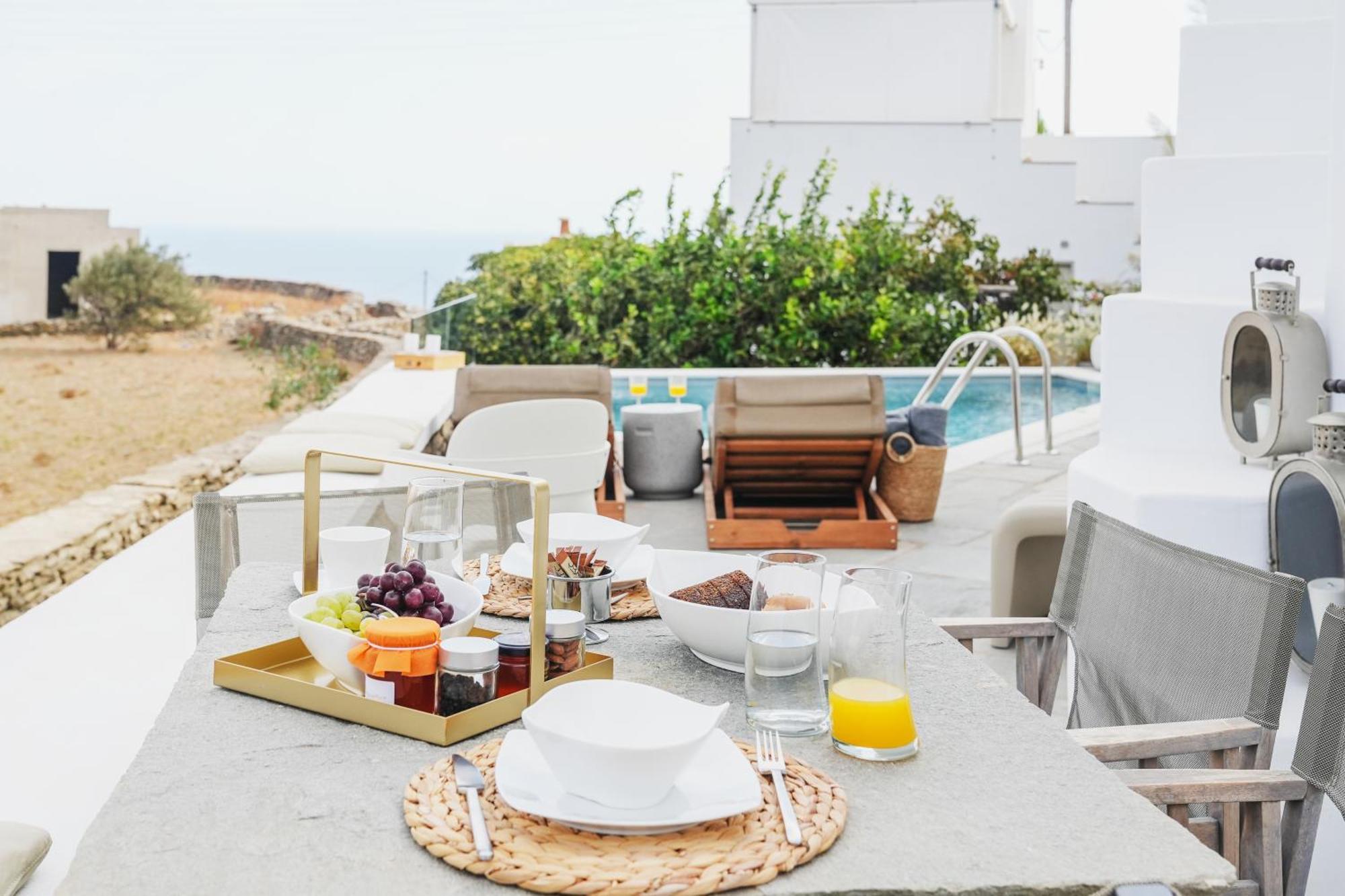 Villa Arades Sifnos With Private Pool アポロニア エクステリア 写真