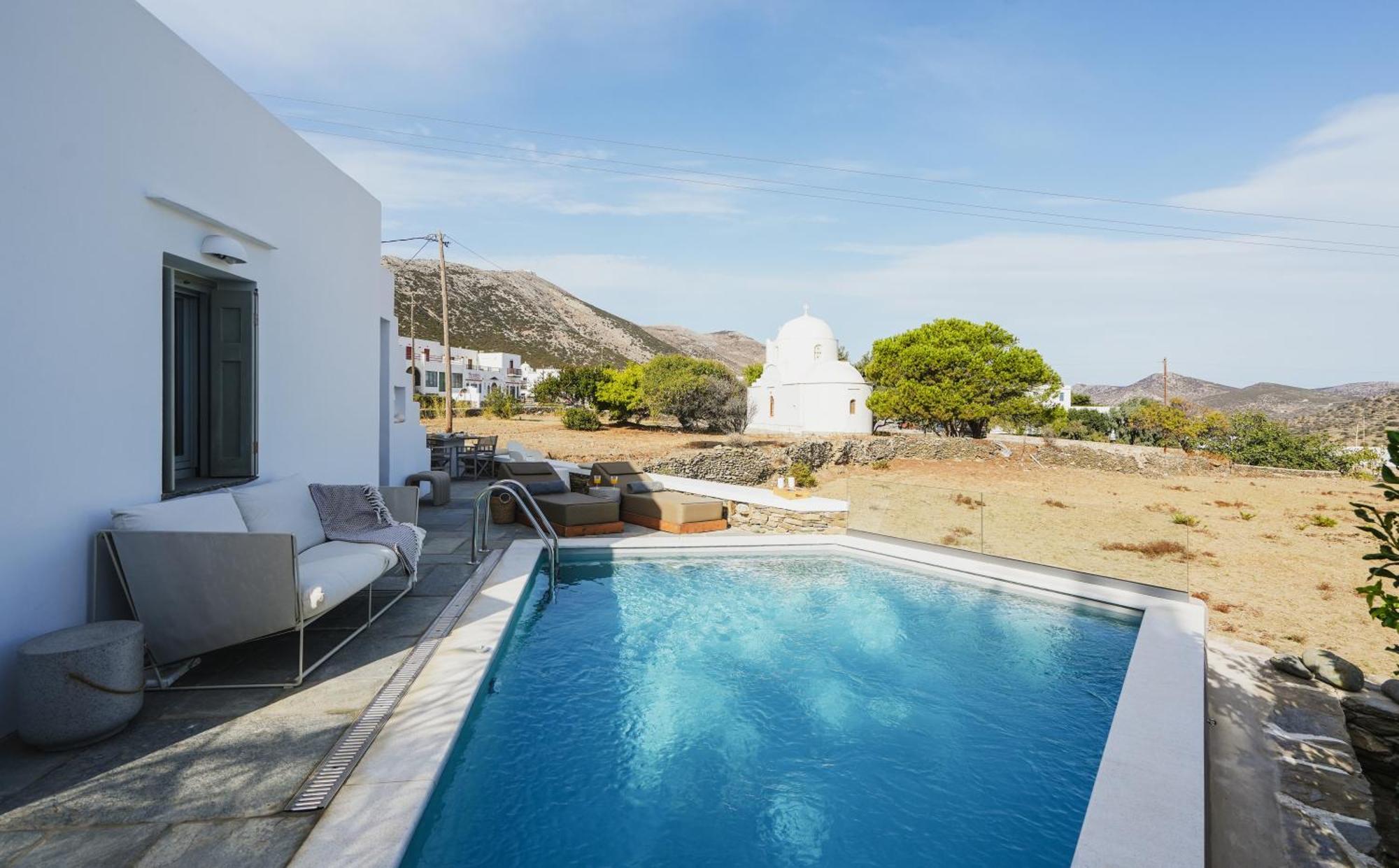 Villa Arades Sifnos With Private Pool アポロニア エクステリア 写真