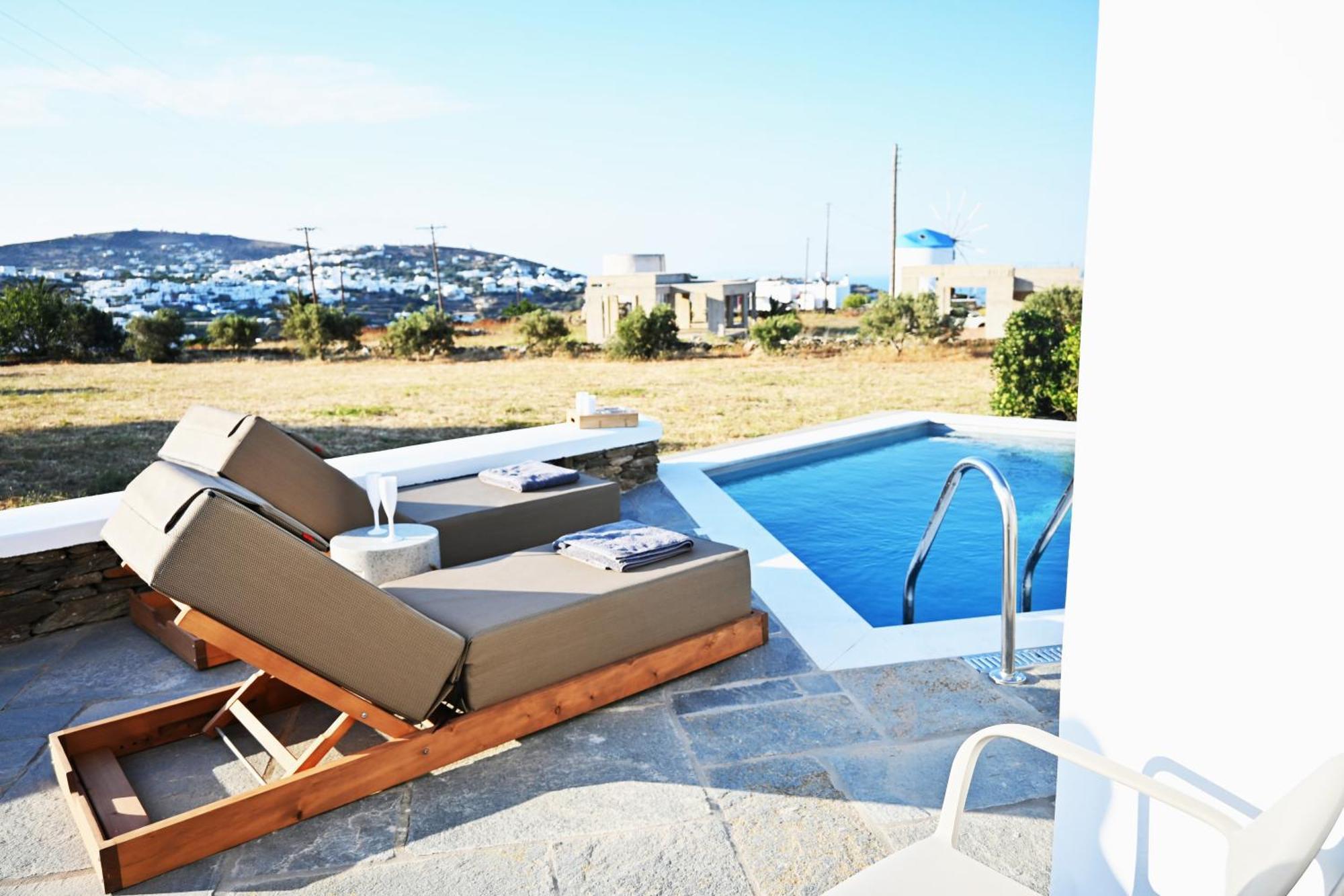 Villa Arades Sifnos With Private Pool アポロニア エクステリア 写真