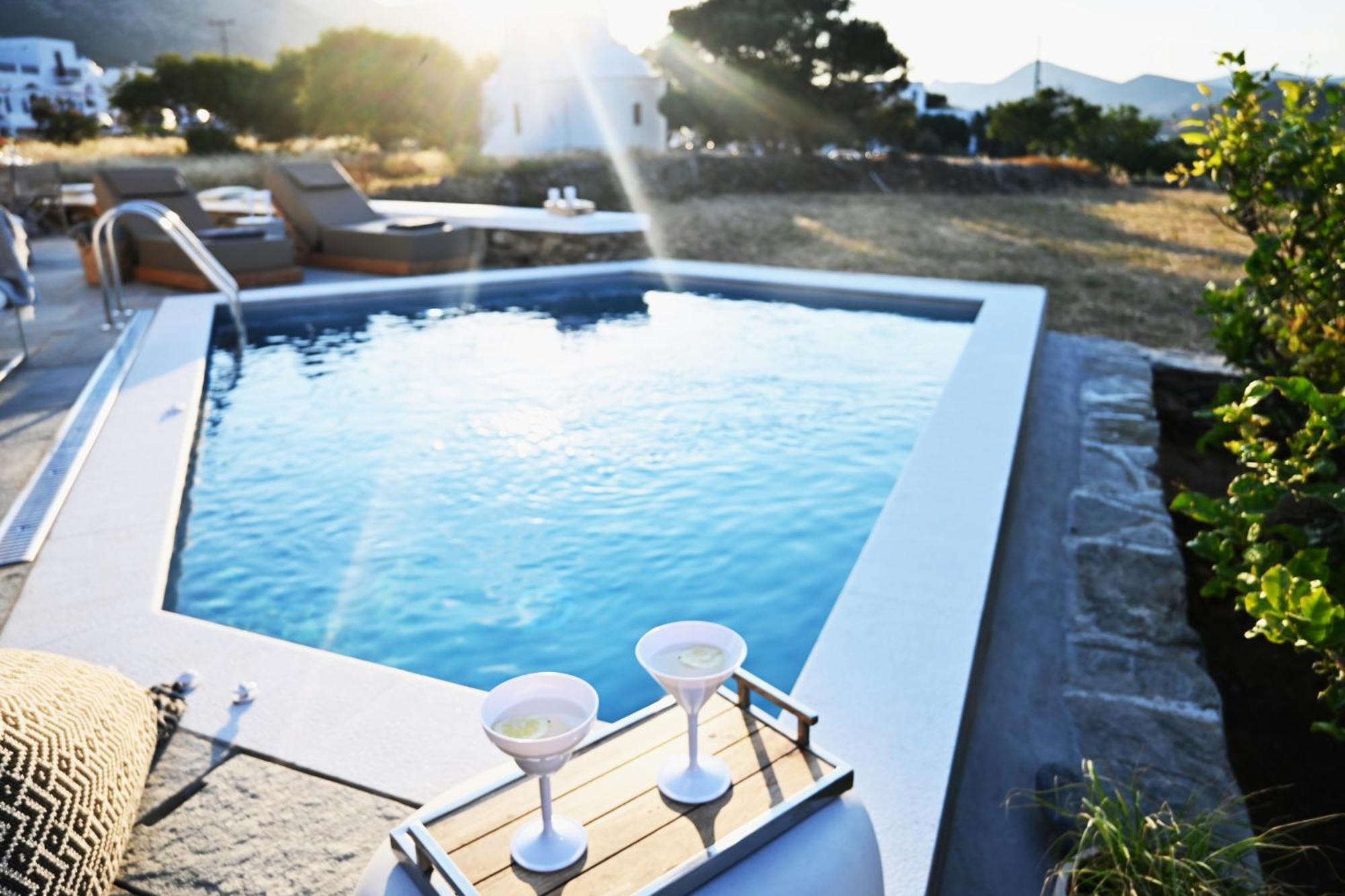 Villa Arades Sifnos With Private Pool アポロニア エクステリア 写真